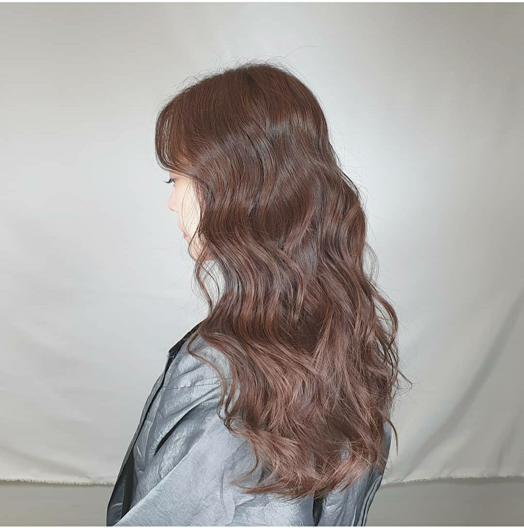 용답동 미용실 애쉬브라운 웨이브