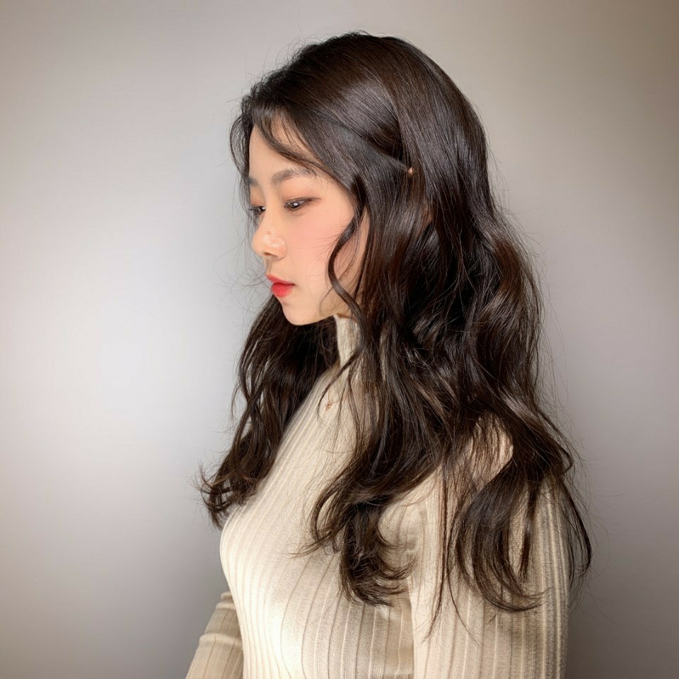 용답동 미용실 다크 웨이브 스타일